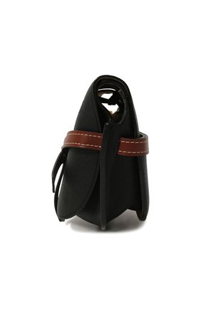 Женская сумка gate small LOEWE черного цвета по цене 168000 руб., арт. 321.12.T20 | Фото 4 Женская сумка gate small LOEWE черного цвета, арт. 321.12.T20 | Фото 4