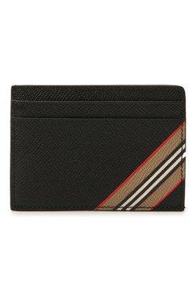 Мужской кожаный футляр для кредитных карт BURBERRY черного цвета по цене 19300 руб., арт. 8033074 | Фото 1 Мужской кожаный футляр для кредитных карт BURBERRY черного цвета, арт. 8033074 | Фото 1