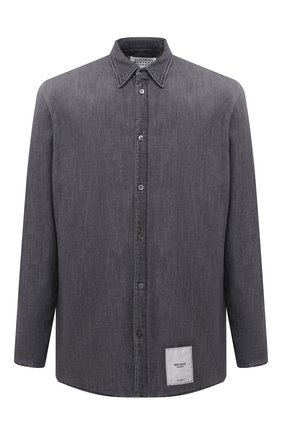 Мужская джинсовая рубашка MAISON MARGIELA серого цвета по цене 73300 руб., арт. S50DL0449/S30697 | Фото 1 Мужская джинсовая рубашка MAISON MARGIELA серого цвета, арт. S50DL0449/S30697 | Фото 1