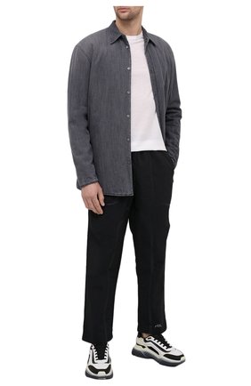 Мужская джинсовая рубашка MAISON MARGIELA серого цвета по цене 73300 руб., арт. S50DL0449/S30697 | Фото 2 Мужская джинсовая рубашка MAISON MARGIELA серого цвета, арт. S50DL0449/S30697 | Фото 2