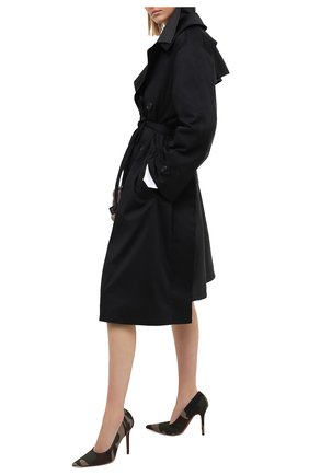 Женские текстильные туфли VETEMENTS зеленого цвета по цене 95900 руб., арт. WAH21HE221 2511 | Фото 2 Женские текстильные туфли VETEMENTS зеленого цвета, арт. WAH21HE221 2511 | Фото 2