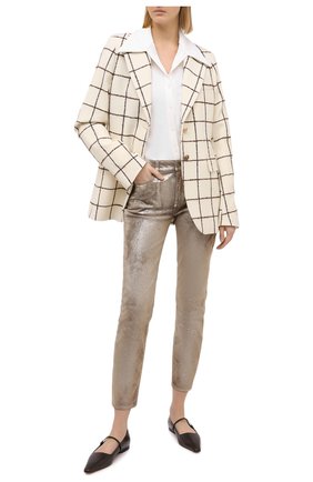 Женские джинсы RALPH LAUREN золотого цвета по цене 106000 руб., арт. 290821568 | Фото 2 Женские джинсы RALPH LAUREN золотого цвета, арт. 290821568 | Фото 2