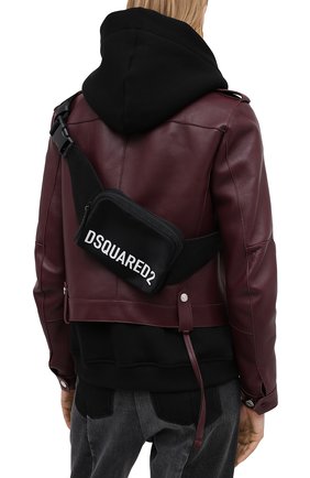 Женская поясная сумка DSQUARED2 черного цвета по цене 23900 руб., арт. BBW0026 11702365 | Фото 2 Женская поясная сумка DSQUARED2 черного цвета, арт. BBW0026 11702365 | Фото 2