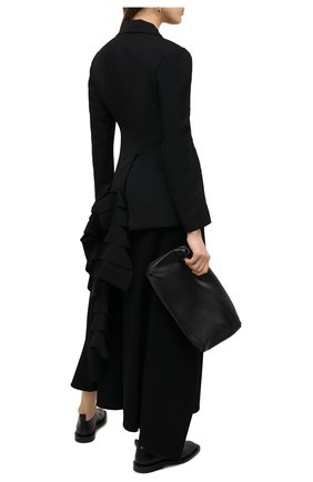 Женский шерстяной жакет YOHJI YAMAMOTO черного цвета по цене 155500 руб., арт. FR-J01-803 | Фото 2 Женский шерстяной жакет YOHJI YAMAMOTO черного цвета, арт. FR-J01-803 | Фото 2