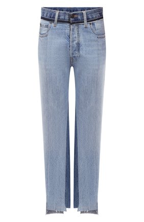Женские джинсы MAISON MARGIELA голубого цвета по цене 55100 руб., арт. S51LA0120/S30617 | Фото 1 Женские джинсы MAISON MARGIELA голубого цвета, арт. S51LA0120/S30617 | Фото 1