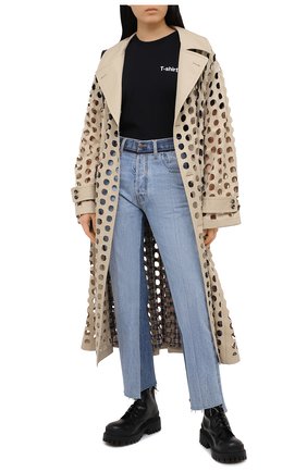 Женские джинсы MAISON MARGIELA голубого цвета по цене 55100 руб., арт. S51LA0120/S30617 | Фото 2 Женские джинсы MAISON MARGIELA голубого цвета, арт. S51LA0120/S30617 | Фото 2