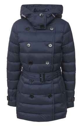 Женский пуховая куртка BURBERRY темно-синего цвета по цене 78600 руб., арт. 8033453 | Фото 1 Женский пуховая куртка BURBERRY темно-синего цвета, арт. 8033453 | Фото 1