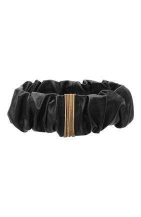 Женский кожаный пояс JIL SANDER черного цвета по цене 59500 руб., арт. JSPR800056-WRS01034 | Фото 1 Женский кожаный пояс JIL SANDER черного цвета, арт. JSPR800056-WRS01034 | Фото 1