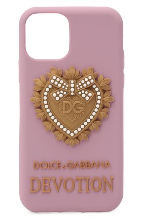 Мужской чехол для iphone 11 pro DOLCE & GABBANA розового цвета по цене 8790 руб., арт. BI2687/AW532 | Фото 1 Мужской чехол для iphone 11 pro DOLCE & GABBANA розового цвета, арт. BI2687/AW532 | Фото 1