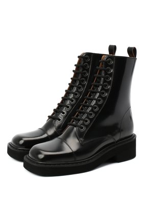 Женские кожаные ботинки MAISON MARGIELA черного цвета по цене 69950 руб., арт. S39WU0199/P3870 | Фото 1 Женские кожаные ботинки MAISON MARGIELA черного цвета, арт. S39WU0199/P3870 | Фото 1