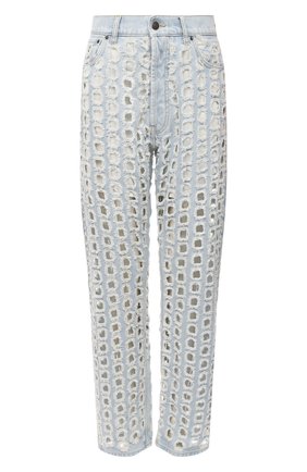 Женские джинсы MAISON MARGIELA голубого цвета по цене 49100 руб., арт. S51LA0127/S30617 | Фото 1 Женские джинсы MAISON MARGIELA голубого цвета, арт. S51LA0127/S30617 | Фото 1