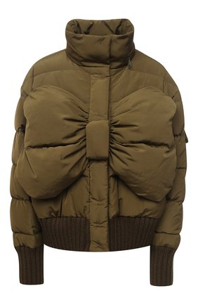 Женский пуховая куртка VIVETTA хаки цвета по цене 63600 руб., арт. 20I V2M0/J021/5A42 | Фото 1 Женский пуховая куртка VIVETTA хаки цвета, арт. 20I V2M0/J021/5A42 | Фото 1
