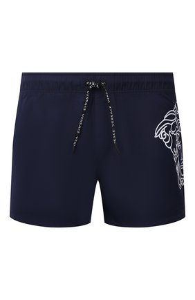 Детского плавки-шорты VERSACE темно-синего цвета по цене 25100 руб., арт. ABU13005/A232415 | Фото 1 Детского плавки-шорты VERSACE темно-синего цвета, арт. ABU13005/A232415 | Фото 1