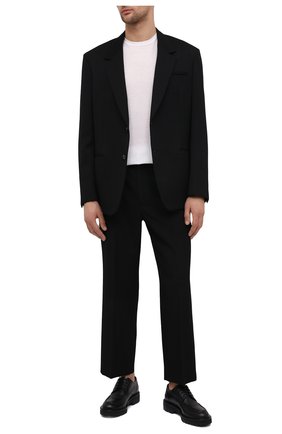 Мужские кожаные дерби DRIES VAN NOTEN черного цвета по цене 58950 руб., арт. MW28/037/QU103 | Фото 2 Мужские кожаные дерби DRIES VAN NOTEN черного цвета, арт. MW28/037/QU103 | Фото 2