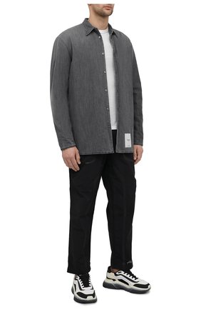 Мужская хлопковая футболка JIL SANDER белого цвета по цене 18150 руб., арт. JPUR707512-MR248308 | Фото 2 Мужская хлопковая футболка JIL SANDER белого цвета, арт. JPUR707512-MR248308 | Фото 2
