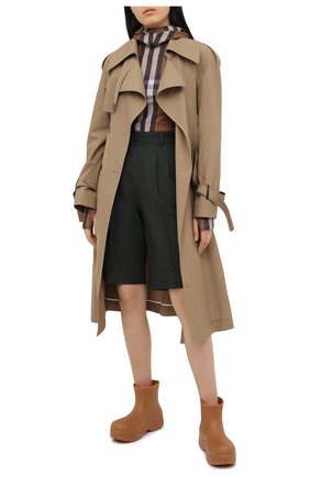 Женская пуловер с капюшоном BURBERRY коричневого цвета по цене 39500 руб., арт. 8036056 | Фото 2 Женская пуловер с капюшоном BURBERRY коричневого цвета, арт. 8036056 | Фото 2
