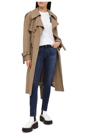 Женская лонгслив BURBERRY белого цвета по цене 35700 руб., арт. 8024341 | Фото 2 Женская лонгслив BURBERRY белого цвета, арт. 8024341 | Фото 2