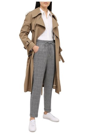 Женские кожаные кеды LANVIN белого цвета по цене 51350 руб., арт. FW-SKDL0N-MAS0-P20 | Фото 2 Женские кожаные кеды LANVIN белого цвета, арт. FW-SKDL0N-MAS0-P20 | Фото 2