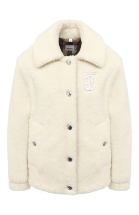 Женская шерстяная куртка BURBERRY белого цвета по цене 95700 руб., арт. 8036148 | Фото 1 Женская шерстяная куртка BURBERRY белого цвета, арт. 8036148 | Фото 1