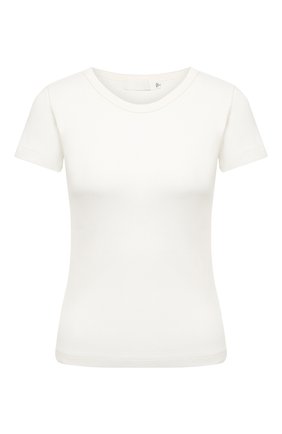 Женская хлопковая футболка MOUSSY белого цвета по цене 7545 руб., арт. 025DA380-6100 | Фото 1 Женская хлопковая футболка MOUSSY белого цвета, арт. 025DA380-6100 | Фото 1