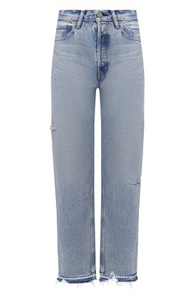 Женские джинсы MOUSSY голубого цвета по цене 29950 руб., арт. 025DAC11-2310 | Фото 1 Женские джинсы MOUSSY голубого цвета, арт. 025DAC11-2310 | Фото 1