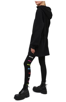 Женские леггинсы MSGM черного цвета по цене 15450 руб., арт. 2945MDP02 207700 | Фото 2 Женские леггинсы MSGM черного цвета, арт. 2945MDP02 207700 | Фото 2