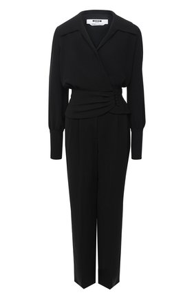 Женский комбинезон MSGM черного цвета по цене 55550 руб., арт. 2942MDA253 207810 | Фото 1 Женский комбинезон MSGM черного цвета, арт. 2942MDA253 207810 | Фото 1