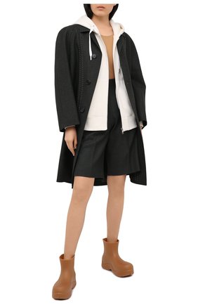 Женский хлопковая толстовка DOLCE & GABBANA белого цвета по цене 65050 руб., арт. F9I52Z/G7XQK | Фото 2 Женский хлопковая толстовка DOLCE & GABBANA белого цвета, арт. F9I52Z/G7XQK | Фото 2