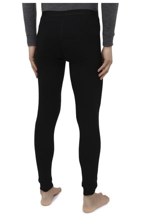 Мужские шерстяные кальсоны NORVEG черного цвета, арт. 14CCM003RU-002 | Фото 4 (Материал внешний: Шерсть; Кросс-КТ: бельё; Длина (брюки, джинсы): Стандартные)