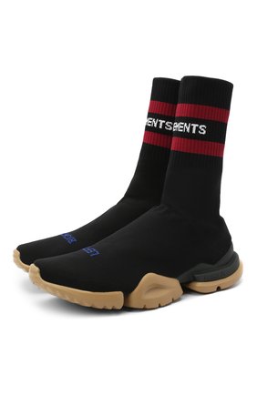 Мужские текстильные кроссовки vetements x reebok sock VETEMENTS черного цвета по цене 53150 руб., арт. UE51SN500B 1385/M | Фото 1 Мужские текстильные кроссовки vetements x reebok sock VETEMENTS черного цвета, арт. UE51SN500B 1385/M | Фото 1