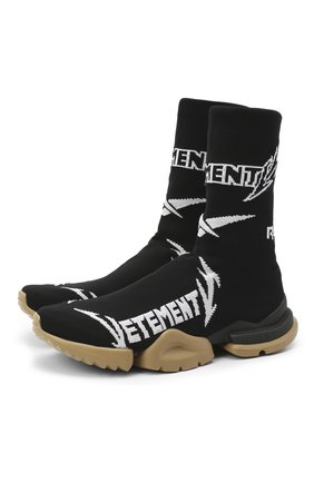 Мужские текстильные кроссовки vetements x reebok sock VETEMENTS черного цвета по цене 53150 руб., арт. UE51SN600B 1385/M | Фото 1 Мужские текстильные кроссовки vetements x reebok sock VETEMENTS черного цвета, арт. UE51SN600B 1385/M | Фото 1