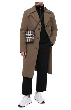 Мужская кожаная сумка BURBERRY бежевого цвета по цене 115000 руб., арт. 8035779 | Фото 2 Мужская кожаная сумка BURBERRY бежевого цвета, арт. 8035779 | Фото 2