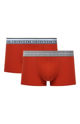 Мужские комплект из двух хлопковых боксеров DIRK BIKKEMBERGS оранжевого цвета по цене 4995 руб., арт. VBKT04968 | Фото 1 Мужские комплект из двух хлопковых боксеров DIRK BIKKEMBERGS оранжевого цвета, арт. VBKT04968 | Фото 1