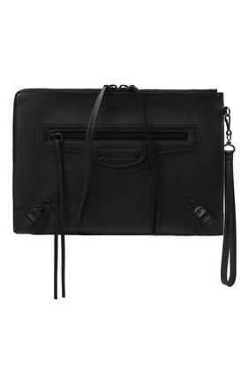 Мужской кожаный футляр для документов BALENCIAGA черного цвета по цене 56250 руб., арт. 640114/15Y07 | Фото 1 Мужской кожаный футляр для документов BALENCIAGA черного цвета, арт. 640114/15Y07 | Фото 1