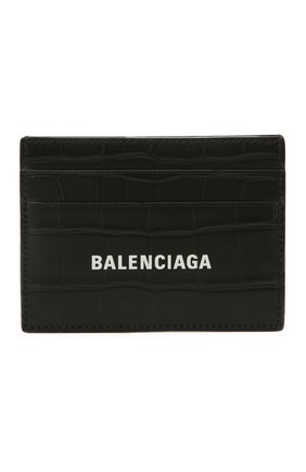 Мужской кожаный футляр для кредитных карт BALENCIAGA черного цвета по цене 18550 руб., арт. 594309/1R0P3 | Фото 1 Мужской кожаный футляр для кредитных карт BALENCIAGA черного цвета, арт. 594309/1R0P3 | Фото 1