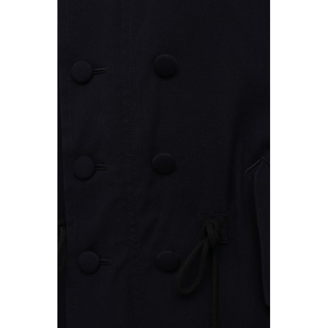 фото Пальто из шерсти и вискозы yohji yamamoto