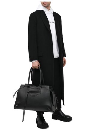 Мужская кожаная дорожная сумка neo classic BALENCIAGA черного цвета по цене 192000 руб., арт. 638531/15Y17 | Фото 2 Мужская кожаная дорожная сумка neo classic BALENCIAGA черного цвета, арт. 638531/15Y17 | Фото 2