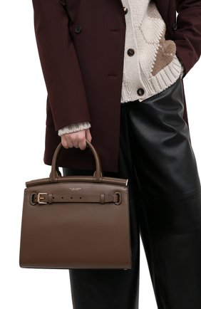 Женская сумка rl50 RALPH LAUREN коричневого цвета по цене 189000 руб., арт. 435769047 | Фото 2 Женская сумка rl50 RALPH LAUREN коричневого цвета, арт. 435769047 | Фото 2
