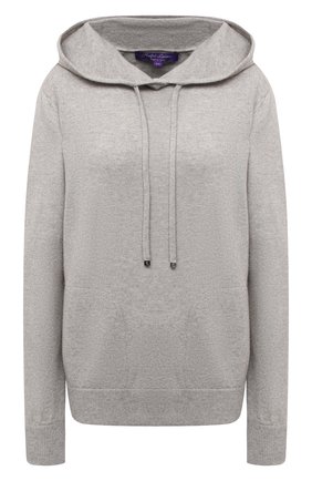 Женская кашемировое худи RALPH LAUREN серого цвета по цене 115000 руб., арт. 290815988 | Фото 1 Женская кашемировое худи RALPH LAUREN серого цвета, арт. 290815988 | Фото 1