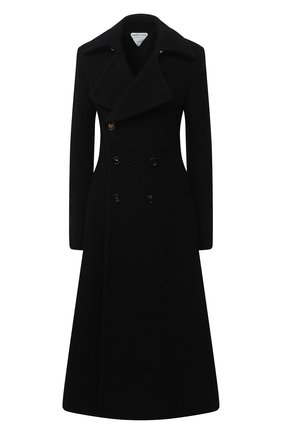 Женское пальто BOTTEGA VENETA черного цвета по цене 375500 руб., арт. 640689/V03D0 | Фото 1 Женское пальто BOTTEGA VENETA черного цвета, арт. 640689/V03D0 | Фото 1