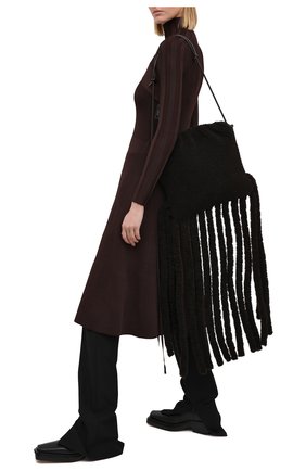 Женский сумка-шопер the fringe BOTTEGA VENETA темно-коричневого цвета по цене 230000 руб., арт. 630363/V03F1 | Фото 2 Женский сумка-шопер the fringe BOTTEGA VENETA темно-коричневого цвета, арт. 630363/V03F1 | Фото 2