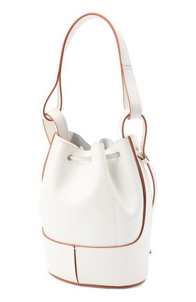 Женская сумка balloon LOEWE белого цвета по цене 0 руб., арт. A710C31X31 | Фото 3 Женская сумка balloon LOEWE белого цвета, арт. A710C31X31 | Фото 3 (Сумки-технические: Сумки через плечо, Сумки top-handle; Материал: Натуральная кожа; Ремень/цепочка: На ремешке; Размер: small)