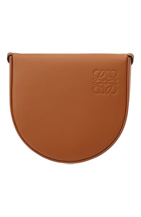 Женская сумка heel mini LOEWE светло-коричневого цвета, арт. C661T14X12 | Фото 1 (Материал: Натуральная кожа; Сумки-технические: Сумки через плечо; Ремень/цепочка: На ремешке; Размер: mini)