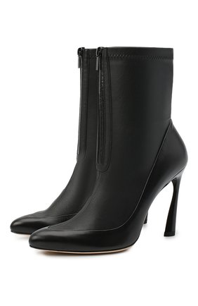 Женские кожаные ботильоны brax 100 JIMMY CHOO черного цвета по цене 72950 руб., арт. BRAX 100/ZZK | Фото 1 Женские кожаные ботильоны brax 100 JIMMY CHOO черного цвета, арт. BRAX 100/ZZK | Фото 1