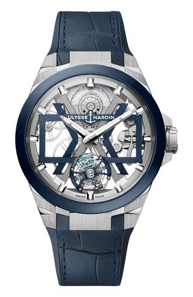 Мужские часы blast ULYSSE NARDIN синего цвета по цене 3212000 руб., арт. 1723-400/03 | Фото 1 Мужские часы blast ULYSSE NARDIN синего цвета, арт. 1723-400/03 | Фото 1