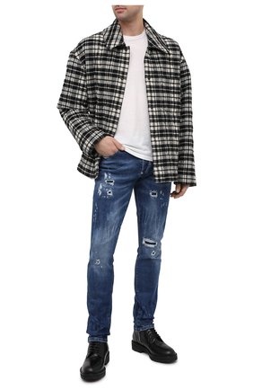 Мужские джинсы PHILIPP PLEIN синего цвета по цене 51990 руб., арт. A20C MDT2318 PDE004N | Фото 2 Мужские джинсы PHILIPP PLEIN синего цвета, арт. A20C MDT2318 PDE004N | Фото 2
