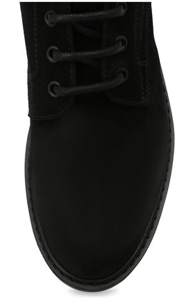 Мужские замшевые ботинки GIUSEPPE ZANOTTI DESIGN черного цвета, арт. IU00045/001 | Фото 5 (Длина стельки: 27,3, 29, 28; Материал внешний: Кожа, Замша; Материал утеплителя: Натуральный мех; Мужское Кросс-КТ: Ботинки-обувь, зимние ботинки; Подошва: Массивная)