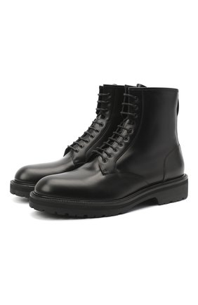 Мужские кожаные ботинки DRIES VAN NOTEN черного цвета по цене 73400 руб., арт. MW28/035/QU115 | Фото 1 Мужские кожаные ботинки DRIES VAN NOTEN черного цвета, арт. MW28/035/QU115 | Фото 1