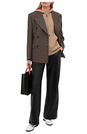 Женский кашемировый кардиган BURBERRY бежевого цвета по цене 89950 руб., арт. 8038021 | Фото 2 Женский кашемировый кардиган BURBERRY бежевого цвета, арт. 8038021 | Фото 2