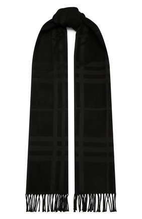 Женский шелковый платок BURBERRY черного цвета по цене 39650 руб., арт. 8035903 | Фото 1 Женский шелковый платок BURBERRY черного цвета, арт. 8035903 | Фото 1